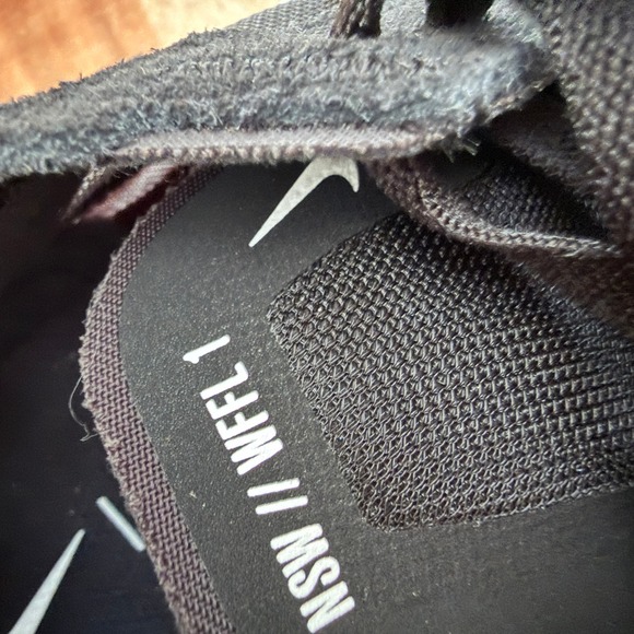 Nike Waffle One Womens Black White Casual Lifestyle Sneakers DC2533001 Sz 10 - Picture 11 of 12